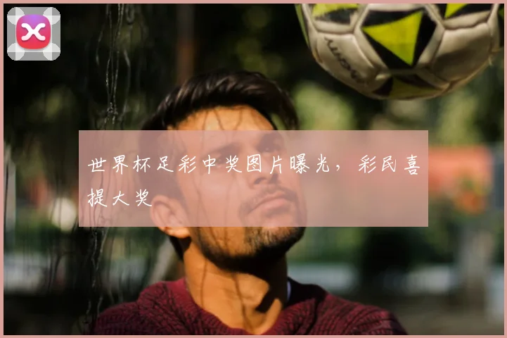 世界杯足彩中奖图片曝光,彩民喜提大奖